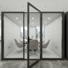 تحميل الصورة إلى عارض المعرض، Collab Cabin Sound proof Privacy Work Learn-Where Ideas Meet in Silence
