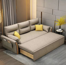 Load image into Gallery viewer, Modern Minimalist Expandable Sofa Bed Armchair
