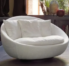 Load image into Gallery viewer, Luxury Nordic Modern Fabric Lounge Chair – Single Seater Sofa
