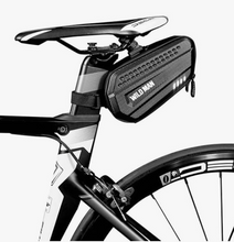 Load image into Gallery viewer, WILD MAN 1.2L Cycling Waterproof Hard Shell Bike Saddle Bag Under seat
