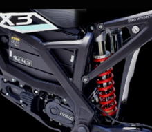 Load image into Gallery viewer, EX3 Speed  Electric Dirt Bike 74Ah 58Ah  – 85kmh speed Built for UAE Desert Power
