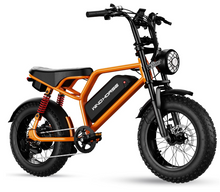 Load image into Gallery viewer, V8 Mini Harley Electric Bike 48V 15.6Ah 750W Motor
