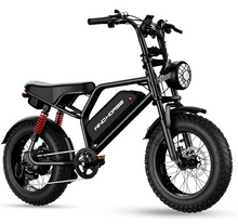 Load image into Gallery viewer, V8 Mini Harley Electric Bike 48V 15.6Ah 750W Motor
