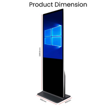 Load image into Gallery viewer, 64inch Advertising machine Vertical Advertising display Android Smart Digital Signage
