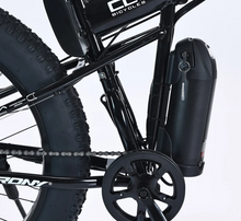 تحميل الصورة إلى عارض المعرض، Fat Tire Harley Foldable E-Bike for Rough Tough Sandy Terrain 36V 12Ah 350W
