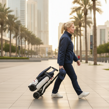 Load image into Gallery viewer, Equinox Smart Lightweight Folding Mobility Scooter
