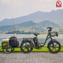 Load image into Gallery viewer, FIIDO T1 Electric Bike 48V 20Ah Cargo offroad 150km range
