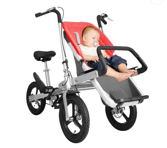 Versatile Urban Road Bike with Baby Seat