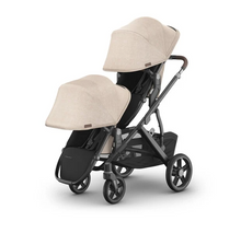تحميل الصورة إلى عارض المعرض، UPPAbaby Vista V3 Stroller – Liam Oat Mélange (Carbon Frame - Chestnut Leather)
