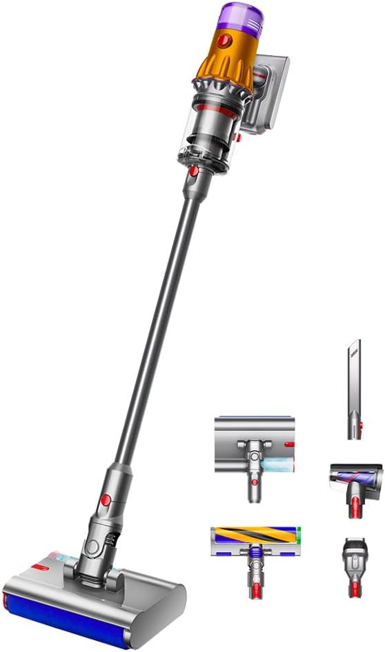 Dyson V12S Detect Slim Submarine Wet And Dry Vacuum Cleaner Yellow Gold