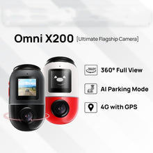 Load image into Gallery viewer, 70mai Dash Cam Omni 360° Rotating Black 32GB with AI Motion detector &amp; GPS APP Night vision
