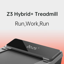 تحميل الصورة إلى عارض المعرض، Kingsmith Walking pad Z3 Hybrid+ Foldable Treadmill Compact Home &amp; Office 1-10kmh speed 110kg max
