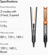 تحميل الصورة إلى عارض المعرض، Dyson HT01 Airstrait™ straightener (Kanzan pink )- HK

