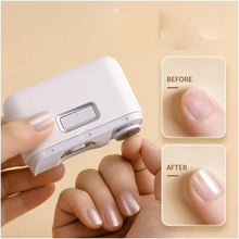 Load image into Gallery viewer, Showlon Mini Baby Adult Electric Automatic Polishing Nail Clipper Trimmer Nail Cutter for Xiaomi Youpin
