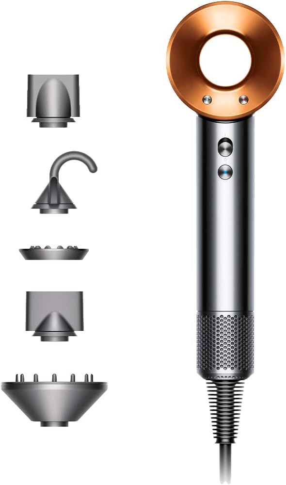 Dyson Supersonic hair dryer Nickel copper, 1380 Watts