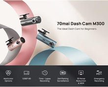 Load image into Gallery viewer, 70mai Dash Cam M300
