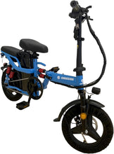 Load image into Gallery viewer, CHENXIAN A9 Adult Mini Electric Bicycle 48V 12Ah 400W
