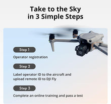 Load image into Gallery viewer, DJI Air 3S Fly More Combo Drone (DJI RC 2) For travel photography
