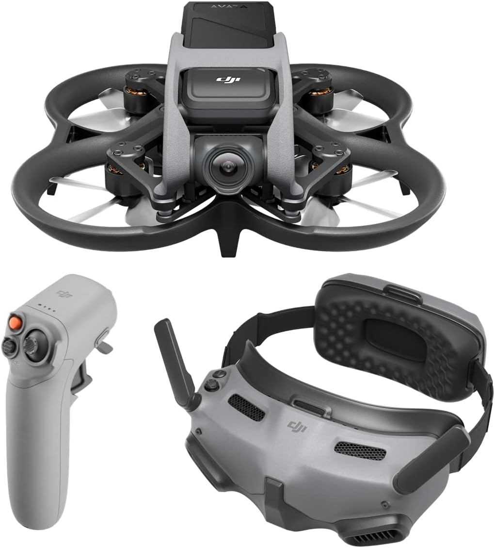DJI Avata Explorer Combo First-Person View Drone UAV Quadcopter with 4K Stabilized Video