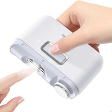 Load image into Gallery viewer, Showlon Mini Baby Adult Electric Automatic Polishing Nail Clipper Trimmer Nail Cutter for Xiaomi Youpin
