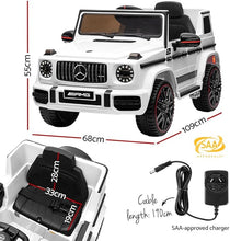 تحميل الصورة إلى عارض المعرض، Kids Ride On Cars Mercedes-Benz Amg G63 Licensed Remote Control Mp3
