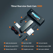 Load image into Gallery viewer, 70mai Rear view Camera S500 with Type C Port
