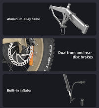 Load image into Gallery viewer, HIMO ZB20 Folding Electric Mountain Bike 80km range
