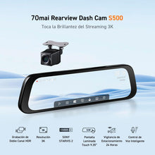 Load image into Gallery viewer, 70mai Rear view Camera S500 with Type C Port
