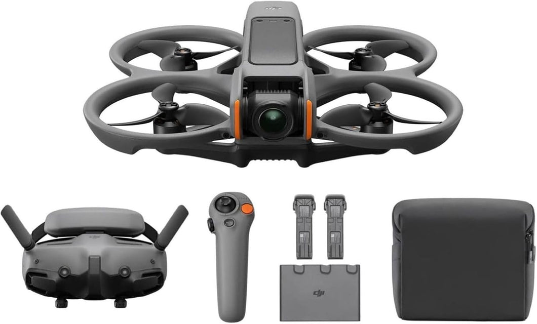 DJI Avata Fly More 2 combo Drone with 3 batteries Goggles3 & RC Motion