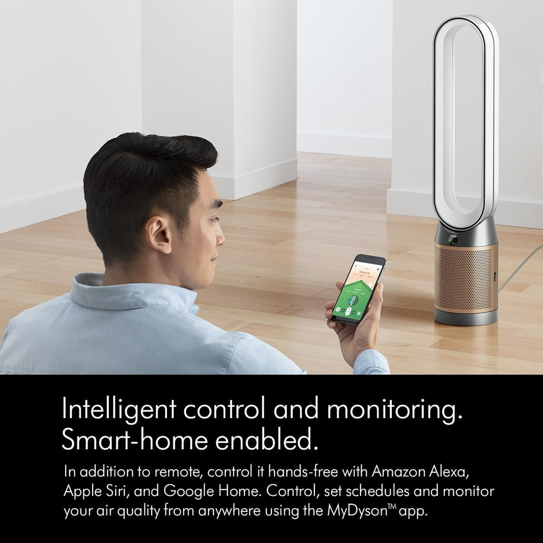 Dyson Air Purifier Wi-Fi Enabled, TP09 White/Gold