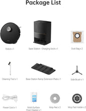Load image into Gallery viewer, DreameBot L30 Ultra Robot Vacuum and Mop with Voice &amp; smart navigation 75 days hands free
