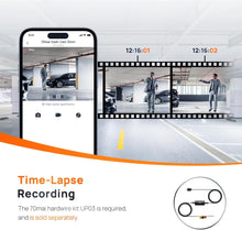 Load image into Gallery viewer, 70mai Dash Cam Omni 360° Rotating Black 32GB with AI Motion detector &amp; GPS APP Night vision
