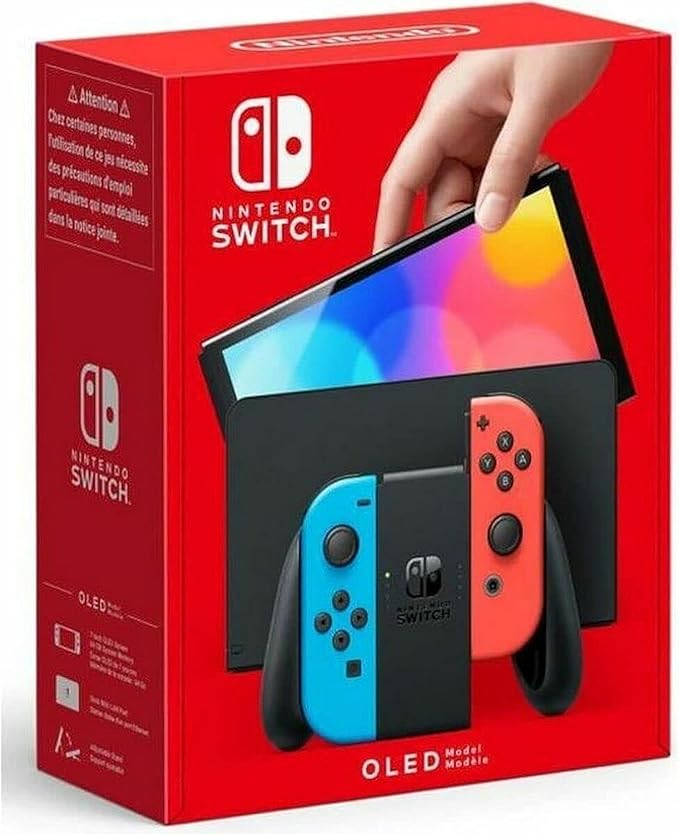 Nintendo Switch OLED 64GB Neon Blue/Red International Version