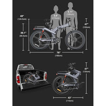 Load image into Gallery viewer, ENGWE X24 X26  Electric Bike off road long range Shimano-8 Gears
