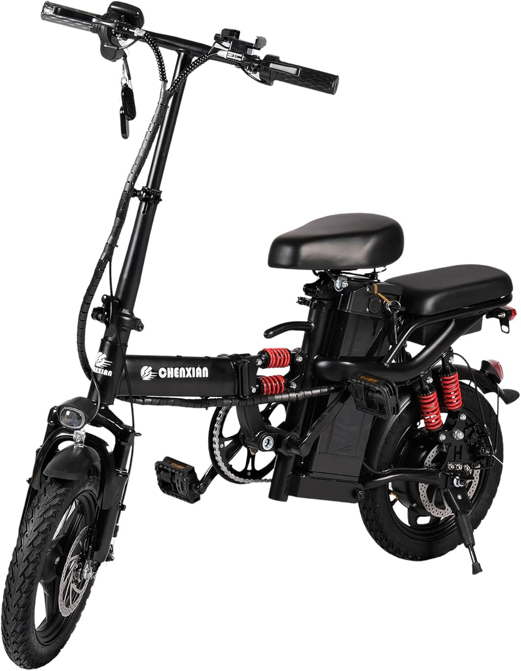 CHENXIAN A9 Adult Mini Electric Bicycle 48V 12Ah 400W