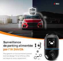 Load image into Gallery viewer, 70mai Dash Cam Omni 360° Rotating Black 32GB with AI Motion detector &amp; GPS APP Night vision
