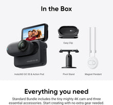 تحميل الصورة إلى عارض المعرض، Insta360 GO 3S 128GB - 4K Tiny Portable Vlogging Camera
