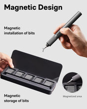 Load image into Gallery viewer, HOTO Electric Precision Screwdriver Set, 25 in 1 Magnetic Small Screwdriver Set
