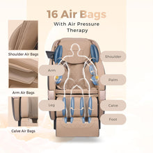 Load image into Gallery viewer, Sparnod Fitness Deluxe Full Body Massage Chair &amp; Recliner (Black) – Ultimate Home Relaxation Experience
