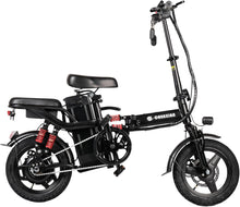 Load image into Gallery viewer, CHENXIAN A9 Adult Mini Electric Bicycle 48V 12Ah 400W
