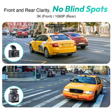 Load image into Gallery viewer, G500H Pro Dual Channel Car Dash Camera 3K
