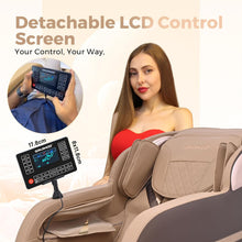 Load image into Gallery viewer, Sparnod Fitness Deluxe Full Body Massage Chair &amp; Recliner (Black) – Ultimate Home Relaxation Experience
