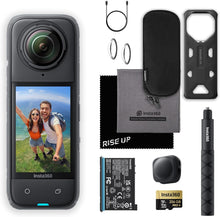Load image into Gallery viewer, Insta360 X4 Waterproof 8K 360 Action Camera Kit
