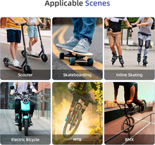 Load image into Gallery viewer, NEW Lamp Cycling Smart Tail Light Bike Adult Helmet Electric Bicycle MTB Road Scooter
