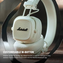 Load image into Gallery viewer, Marshall Major V Bluetooth Headphones - Foldable Bluetooth Wireless Headphones with 100+ HR Play Back Time
