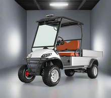 تحميل الصورة إلى عارض المعرض، 2-Seater Lifted Utility Cargo Golf Cart with Hydraulic Cargo Lift
