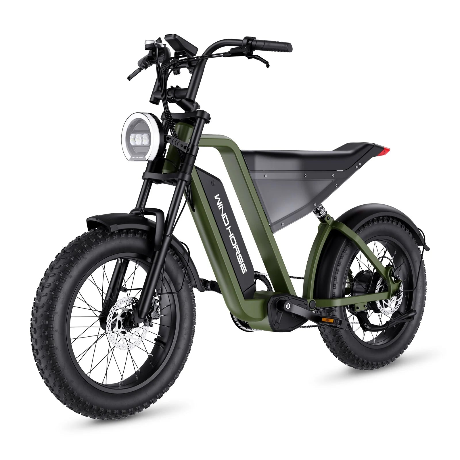 WindHorse D3 Fat Tyre All Terrain Electric Bike 48V 18Ah 1000W