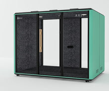 تحميل الصورة إلى عارض المعرض، XB POD – 6-Person Privacy &amp; Meeting Cabin
