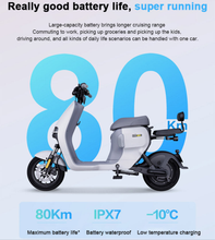 Load image into Gallery viewer, Ninebot A80+ Electric Bike 80km Range 2024 Model
