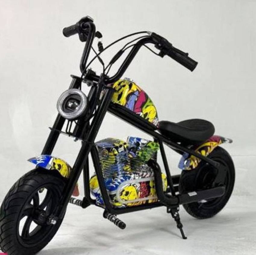 Kids Mini Harley Electric Bike 24V 180W Age 5-12